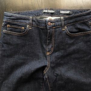 Joe Fresh size 28 classic slim jeans in dark blue